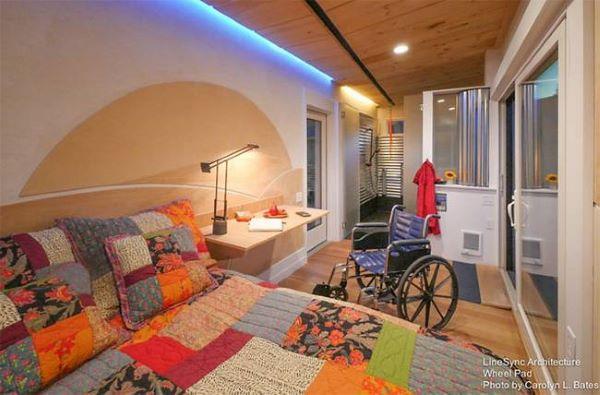 La diminuta casa pensada para discapacitados que rompe barreras arquitectónicas (FOTO Y VIDEO)