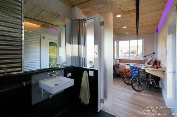 La diminuta casa pensada para discapacitados que rompe barreras arquitectónicas (FOTO Y VIDEO)