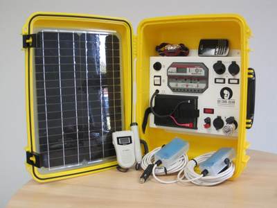 Maleta solar: una maleta solar para salvar la vida de recién nacidos en países en vías de desarrollo