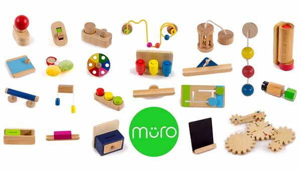 Muro, the Montessori panel with interchangeable games (VIDEO)