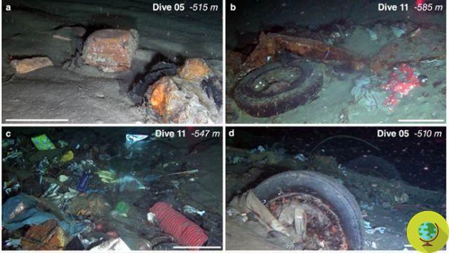 Between Messina and Reggio Calabria there is an underwater landfill. Here are the terrible images that prove it