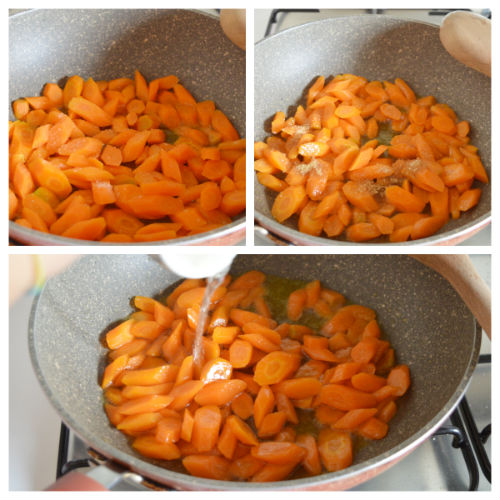 Guarniciones rápidas: zanahorias agridulces