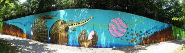 Murais fantásticos para animais marinhos ameaçados de extinção (FOTO)