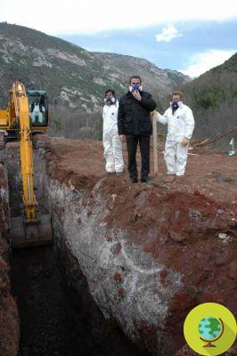 Água contaminada em Abruzzo para 700 cidadãos. A culpa é do aterro de Bussi sul Trino.