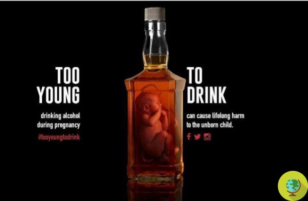 Trop jeune pour boire : campagne choc contre la consommation d'alcool pendant la grossesse