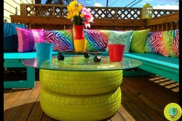 10 DIY coffee tables made from recycled materials