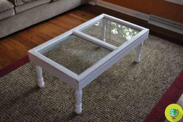 10 tables basses DIY fabriquées à partir de matériaux recyclés