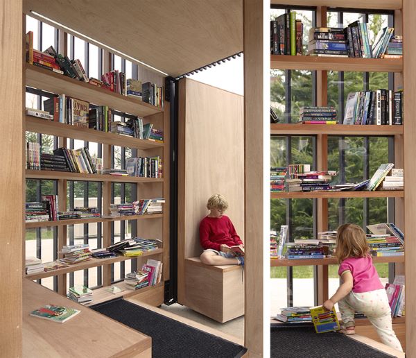 Bookcrossing : à Toronto Story Pod, la librairie 'pop up' pour petits et grands (PHOTO)