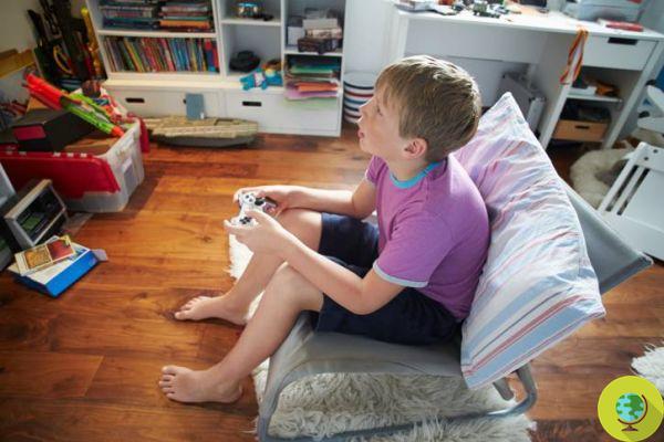 Children: at 7 they have already spent a year of their life in front of TV and video games