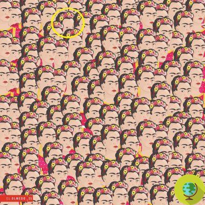 Can you find Frida Khalo's face without eyebrows? The new viral challenge launched by the Mexican museum