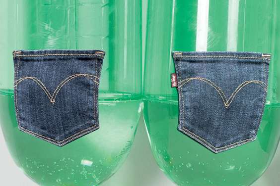 Levi's Waste Less: jeans from recycled plastic bottles