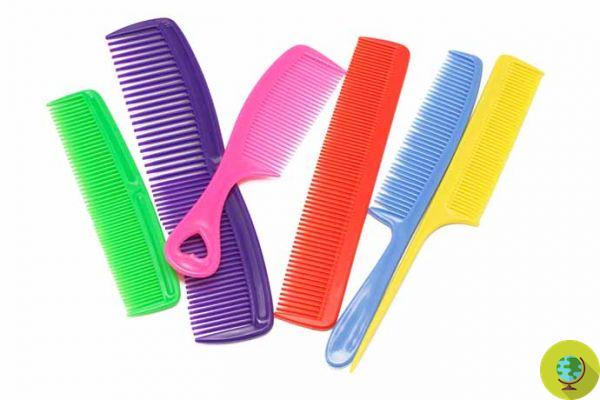 Truques inteligentes para limpar pentes e escovas de cabelo