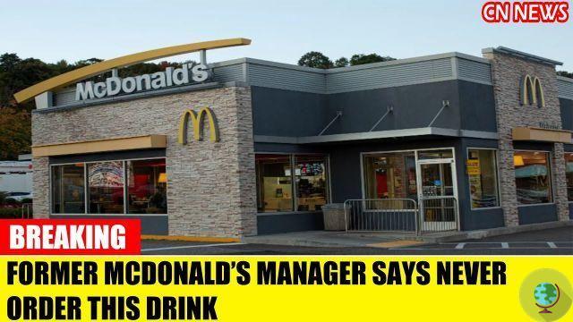 Ex-gerente do McDonald's recomenda nunca pedir essa bebida