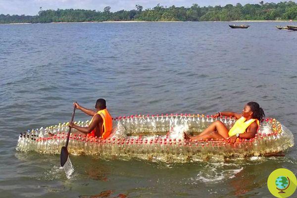 EcoBoat: em Camarões, garrafas plásticas se tornam barcos ecológicos para pescadores