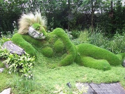 Las 10 esculturas verdes más asombrosas