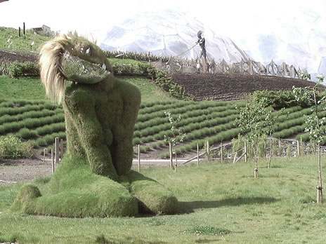 Las 10 esculturas verdes más asombrosas
