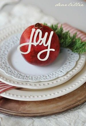 Christmas: 10 green ideas for setting the table